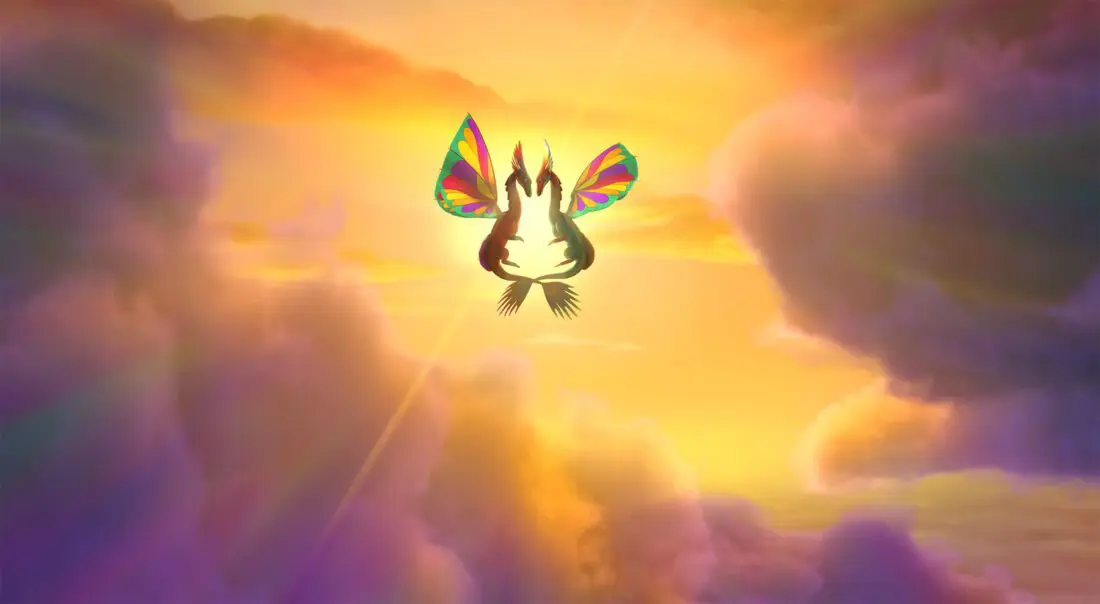 Dragons Rescue Riders: Secrets of the Songwing Songwings. The Rescue Riders race to save Aggro after she falls under the spell of Melodia, a Songwing dragon with a melodic call that enchants anyone who hears it! Will the Rescue Riders find a way to break her spell? Find out in Dragons Rescue Riders: Secrets of the Songwing, on Netflix July 24th!