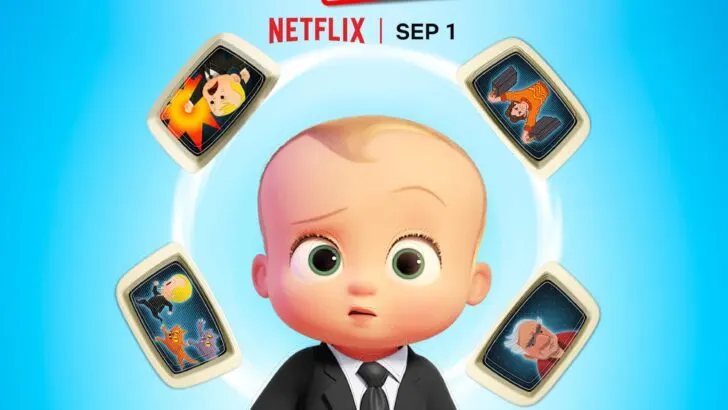 DreamWorks The Boss Baby: Get That Baby!. Welcome to the Baby Corp Job Simulator! Through a series of interactive (and hilarious) choices, you will fight off Boss Baby&rsquo;s villains, save Baby Corp, and discover the perfect position for the company&rsquo;s newest recruit: you! DreamWorks The Boss Baby Get That Baby! interactive special comes to Netflix on September 1st.