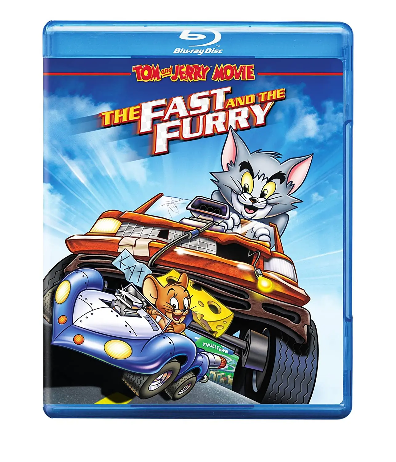 Tom and Jerry enter an extreme car race competition called the "Super Race" in order to win the grand prize of a beautiful, dream mansion! Tom and Jerry Movie The Fast & The Furry is now available on Bluray and Digital today!