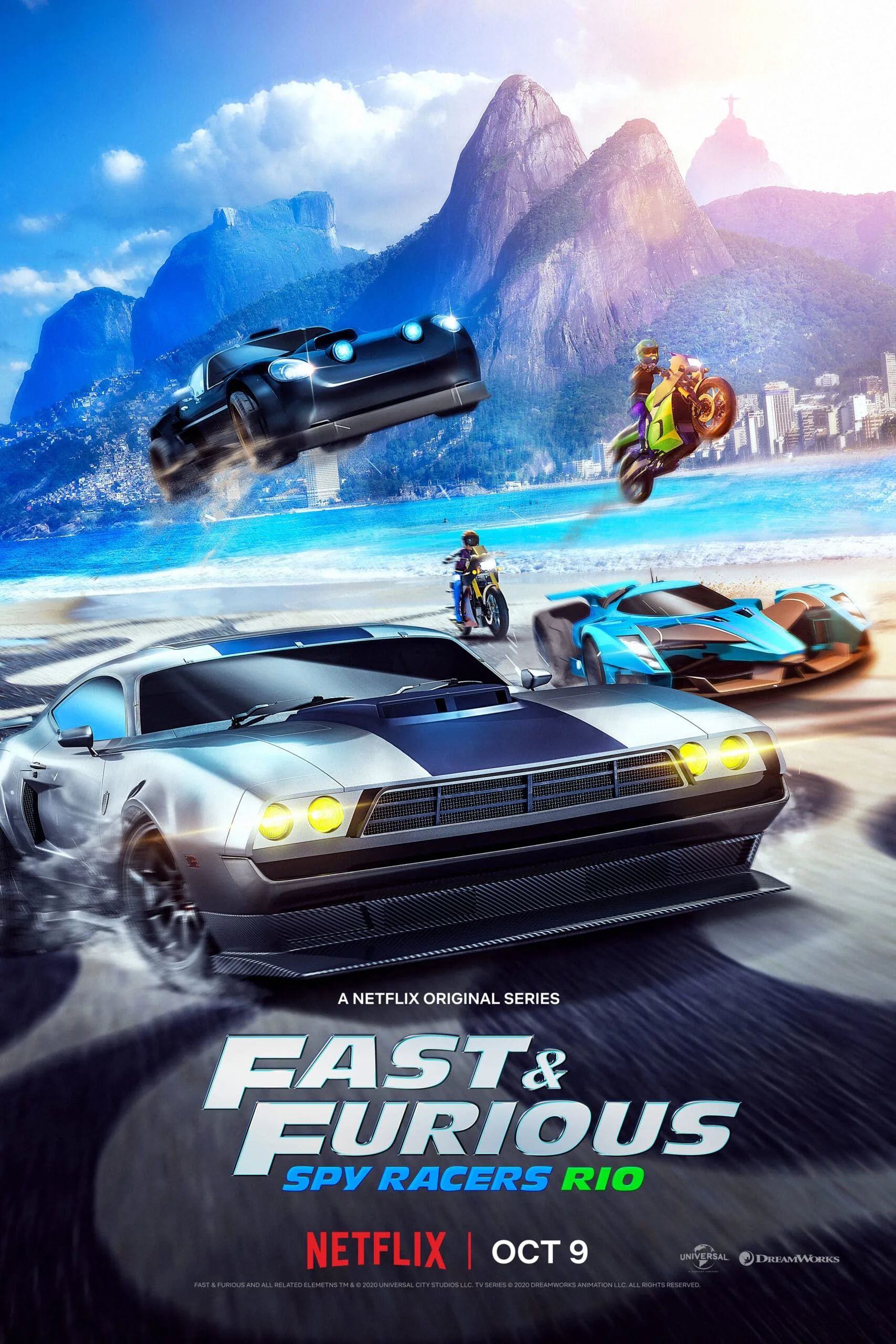 Fast & Furious: Spy Racers Trailer. Universal and DreamWorks Animation have released the second season trailer for the hit Netflix Original series&nbsp;Fast & Furious: Spy Racers, which finds the team heading to Rio de Janeiro on October 9. Check out the full trailer below, as well as more information about what to expect in Season 2