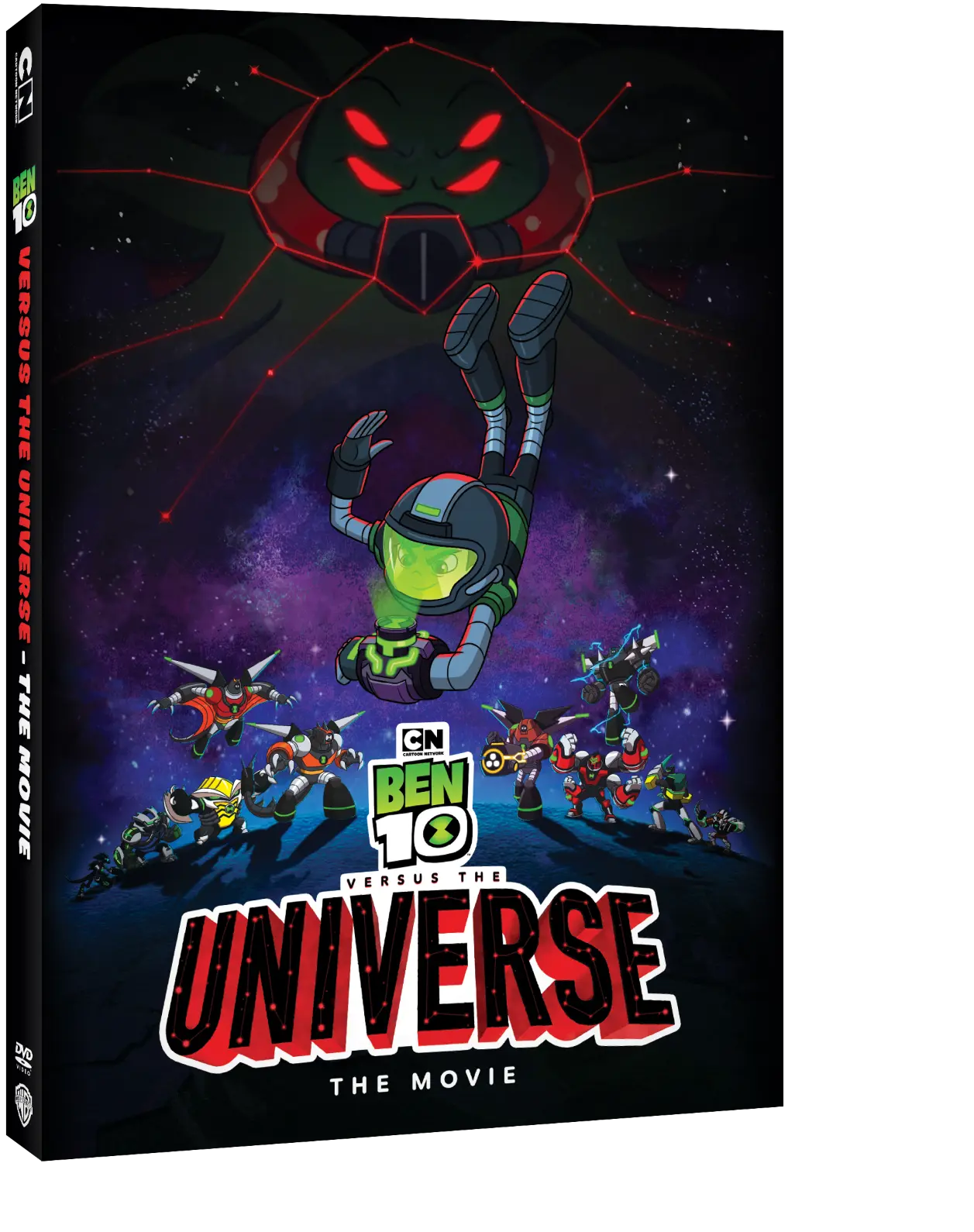 Cartoon Network&rsquo;s Ben 10 Goes on His Most Out-of-this-World Adventure Yet in Ben 10 vs. The Universe: The Movie. Ben Tennyson is back on the alien-fighting scene and expanding to take on the universe, now available on DVD and Digital.