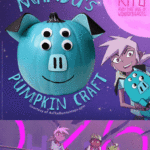 Kipo and the Age of Wonderbeasts Mandu Painted Pumpkin. Make your very own Mandu this Halloween season! No craving needed, this Kipo and the Age of Wonderbeasts Mandu Pumpkin is an easy kid-friendly craft. Grab the printable instructions along with some supplies to bring to life your very own Mandu.