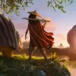 Raya and The Last Dragon Scene. Grab a first look at the new trailer for Walt Disney Animation Studios Raya and the Last Dragon featuring Kelly Marie Tran as the voice of Raya. A lone warrior whose mission is to track down the legendary last dragon in a bid to save Kumandra and unite its lands. Walt Disney Animation Studios&rsquo; &ldquo;Raya and the Last Dragon&rdquo; opens in U.S. theaters on March 12, 2021.