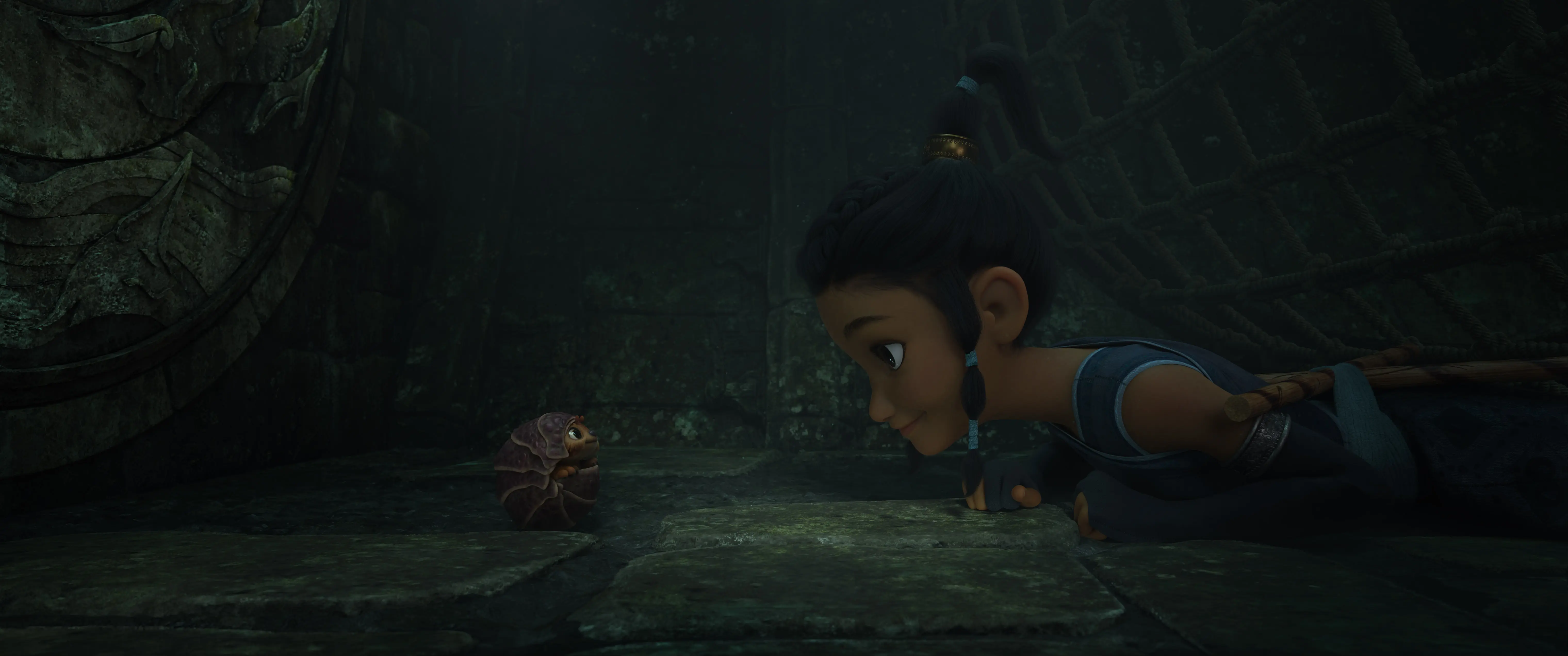 Raya and The Last Dragon Best Friend. Grab a first look at the new trailer for Walt Disney Animation Studios Raya and the Last Dragon featuring Kelly Marie Tran as the voice of Raya. A lone warrior whose mission is to track down the legendary last dragon in a bid to save Kumandra and unite its lands. Walt Disney Animation Studios&rsquo; &ldquo;Raya and the Last Dragon&rdquo; opens in U.S. theaters on March 12, 2021.