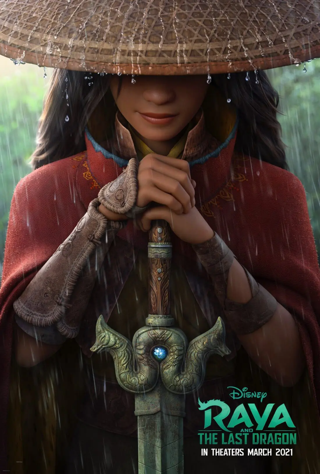 Raya and the Last Dragon Poster. Grab a first look at the new trailer for Walt Disney Animation Studios Raya and the Last Dragon featuring Kelly Marie Tran as the voice of Raya. A lone warrior whose mission is to track down the legendary last dragon in a bid to save Kumandra and unite its lands. Walt Disney Animation Studios&rsquo; &ldquo;Raya and the Last Dragon&rdquo; opens in U.S. theaters on March 12, 2021.