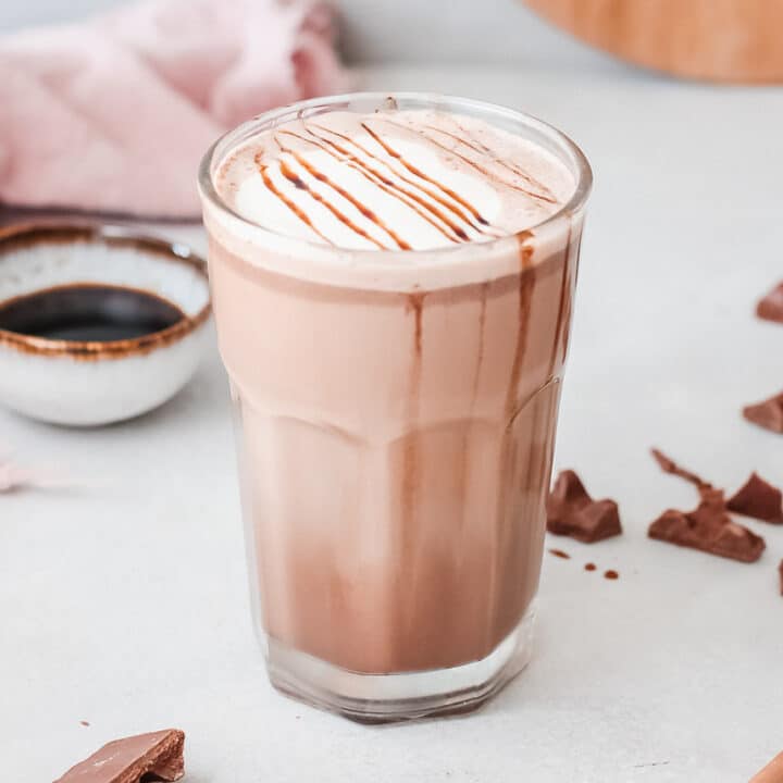 Instant Pot Salted Caramel Hot Chocolate