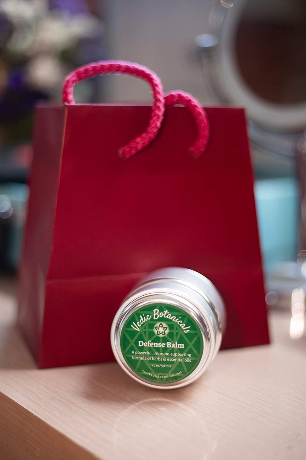 Image for Defense Balm 1.7 oz vegan organic ingredients Ayurvedic formula Vedic Botanicals