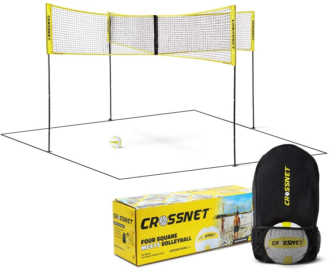 Image for CROSSNET Four Square Volleyball Net & Game Set