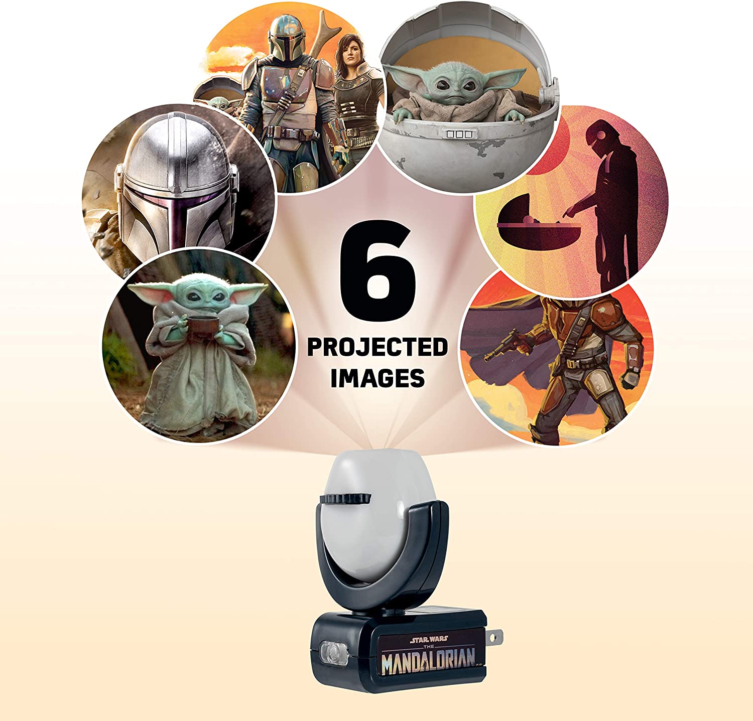 Image for Projectables Mandalorian LED Night Light
