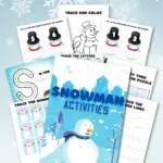 Free Snowman Printables. Grab these Free Snowman Printables, filled with fun snowman themed activities, coloring sheets, and more! These Preschool Snowman Activities are a huge hit at any holiday event.