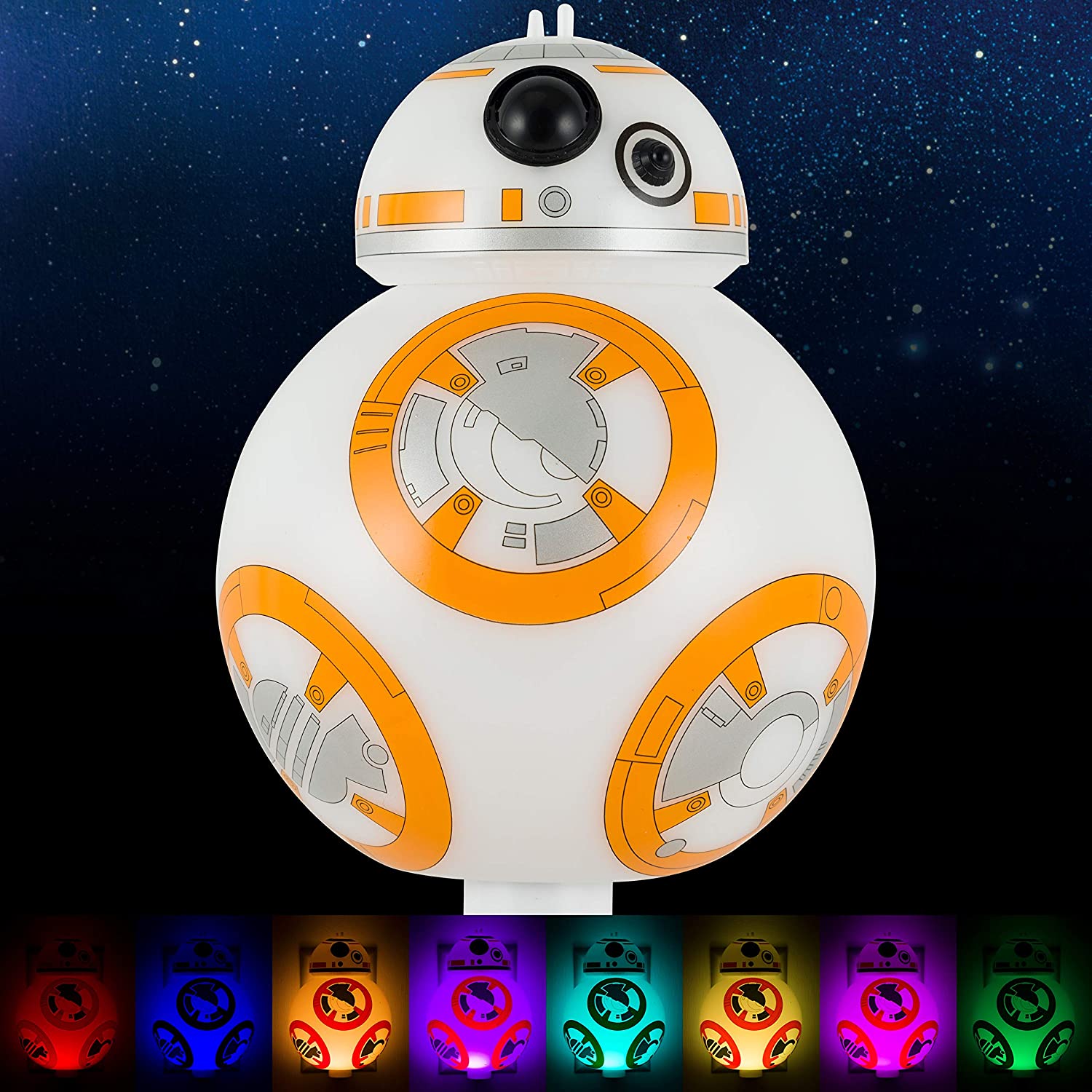 Image for Star Wars BB-8 Color Changing LED Night Light