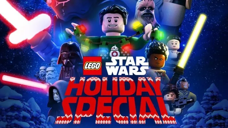 The LEGO Star Wars Holiday Special Movie Poster. The LEGO Star Wars Holiday Special reunites Rey, Finn, Poe, Chewie, Rose, and the droids for a joyous feast on Life Day. Join BB-8 on a new adventure to gain a deeper knowledge of the Force premiering on Disney+ November 17.