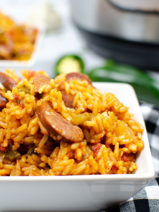 Instant Pot Andouille Sausage Jambalaya