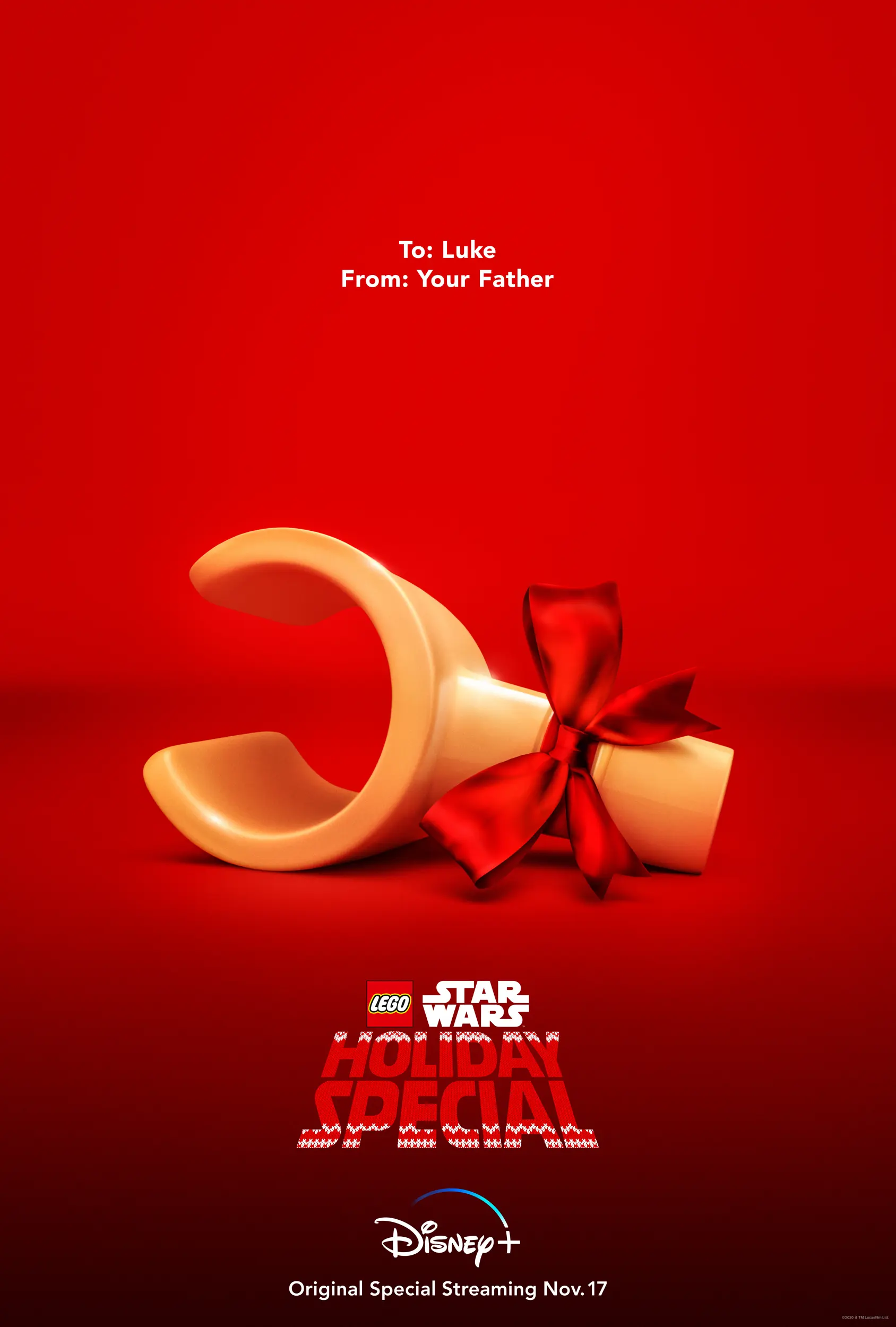 The LEGO Star Wars Holiday Special Poster. The LEGO Star Wars Holiday Special reunites Rey, Finn, Poe, Chewie, Rose, and the droids for a joyous feast on Life Day. Join BB-8 on a new adventure to gain a deeper knowledge of the Force premiering on Disney+ November 17.