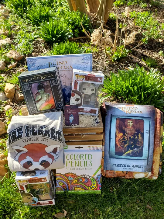 I received a special delivery from New Republic City in celebration of the release of The Legend of Korra: The Complete Series Limited edition Steelbook Collection. Now available to purchase online or in a store near you. Thank you so much, Nickelodeon for the amazing Legend of Korra goodies!