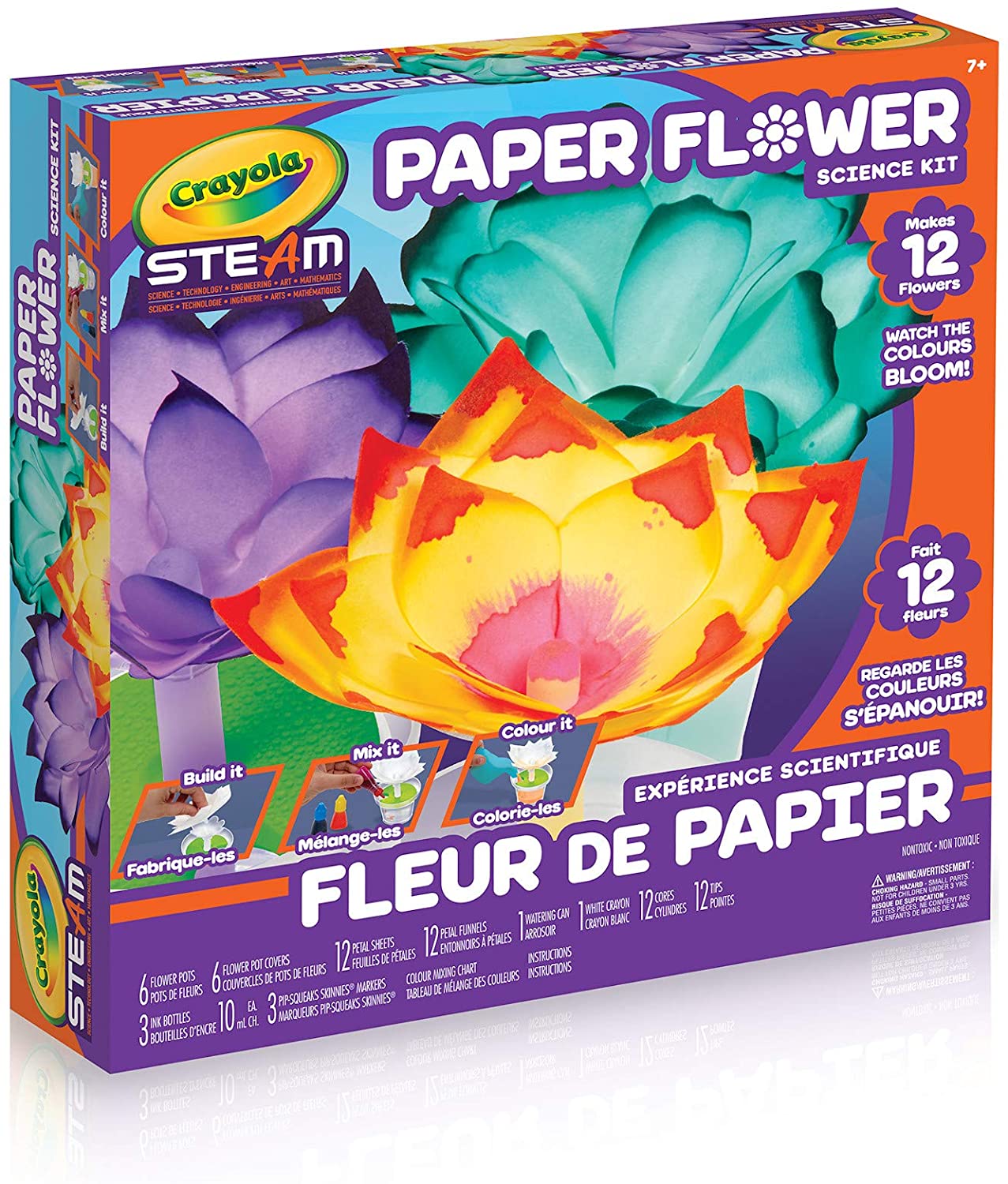 Image for Crayola Paper Flower Science Kit