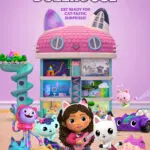 Dreamworks Gabby's Dollhouse. Welcome to&nbsp;Gabby's Dollhouse, the preschool show with a surprise inside! DreamWorks Gabby's Dollhouse&nbsp;unboxes a surprise before jumping into a fantastical animated world full of adorable cat characters that live inside Gabby&rsquo;s dollhouse. Any adventure can unfold when we play in&nbsp;Gabby's Dollhouse! Premiering on Netflix January 5th, 2021.