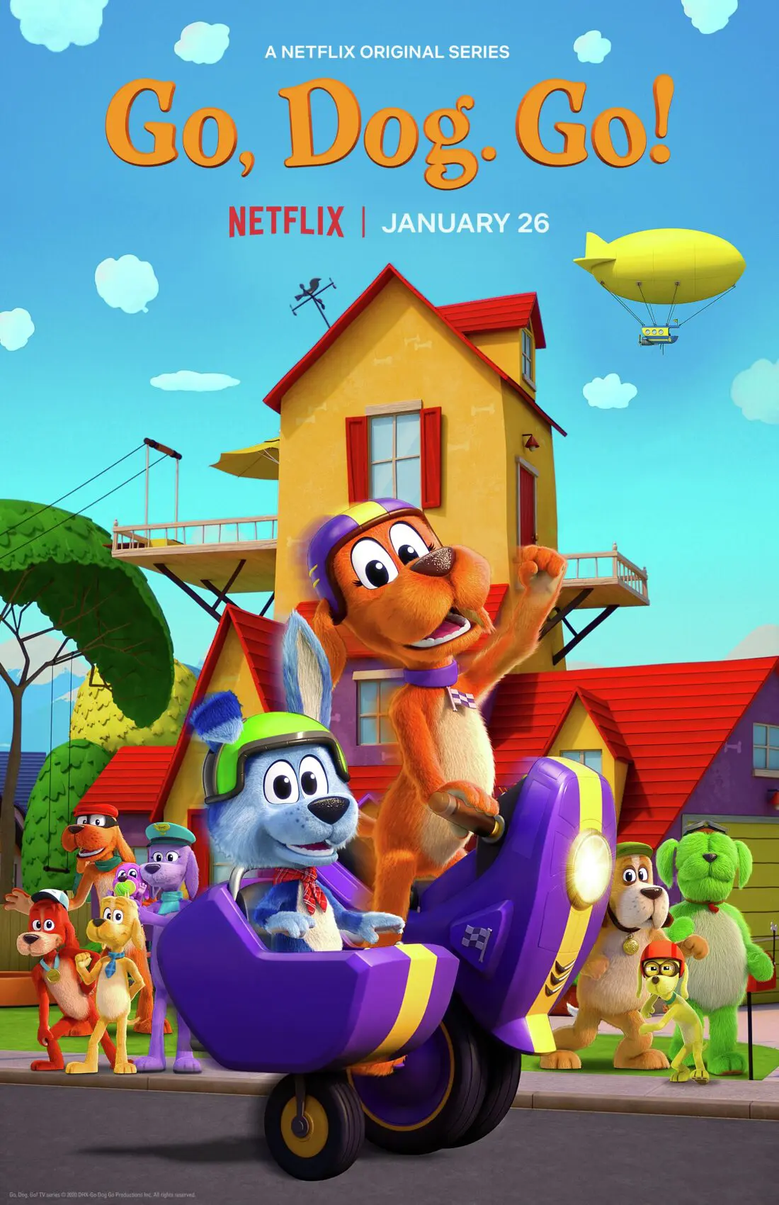 An exclusive interview with DreamWorks Go, Dog. Go! Executive Producer Adam Peltzman, where we talk about the making of the series and more. Ride along with the Pawston pack when the 9-episode first season speeds onto Netflix, today!