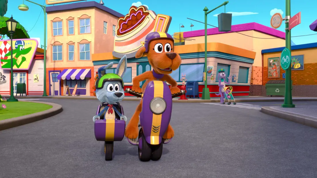 Scratch, Tag scooter. An exclusive interview with DreamWorks Go, Dog. Go! Executive Producer Adam Peltzman, where we talk about the making of the series and more. Ride along with the Pawston pack when the 9-episode first season speeds onto Netflix, today!