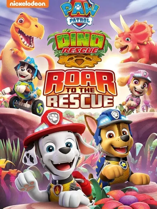 Get ready to return to the Dino Wilds for roaring rescues in the all-new DVD release. PAW Patrol: Dino Rescue Roar to the Rescue. Follow along As the PAW Patrol reunite with their prehistoric pals, they&rsquo;ll help a runaway Brachiosaurus, perform some dino-dentistry, stop a pie-clone, and more.