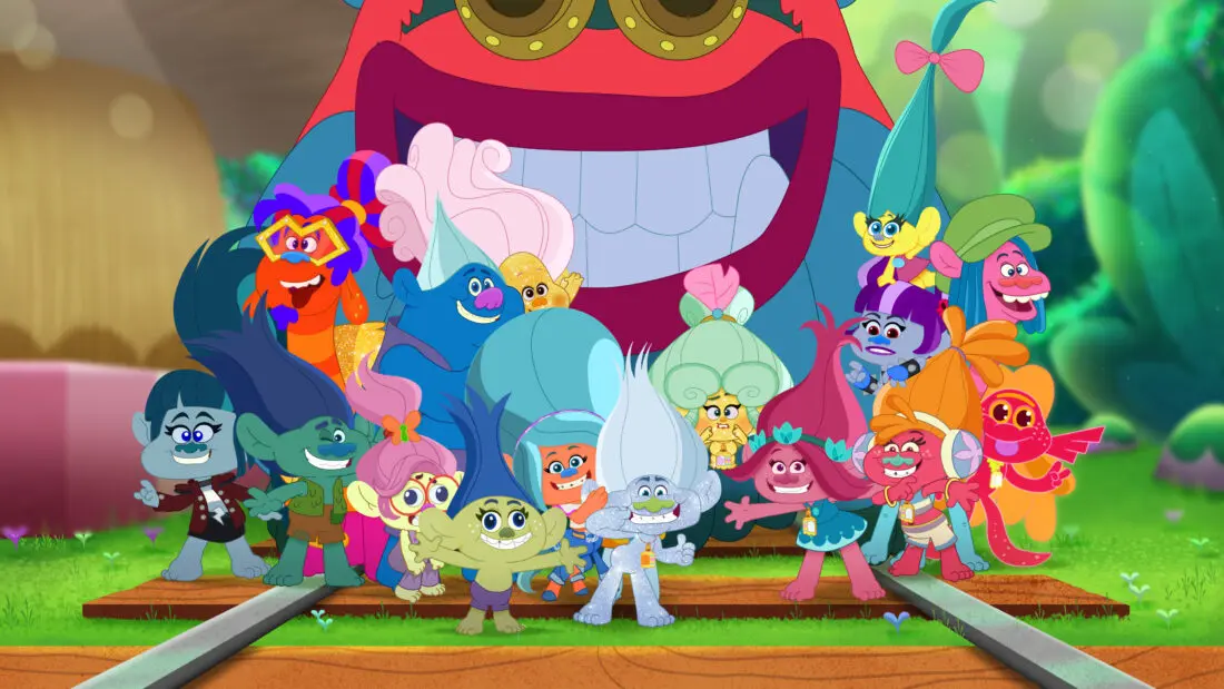 DreamWorks TrollsTopia Season Two shimmies onto Peacocktv and Hulu Today! Get ready for more glitter, glee and harmony with all 6 all-new episodes of DreamWorks TrollsTopia!
