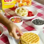 I love starting my family's mornings off with a delicious hearty breakfast. To keep my kids supercharged for school and adventures beyond, I feed them Eggo Homestyle Waffles. It's a breakfast option that the whole family can agree on.