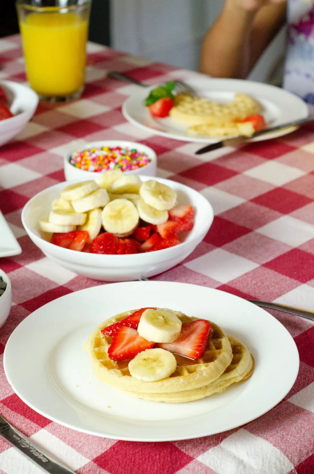 I love starting my family's mornings off with a delicious hearty breakfast. To keep my kids supercharged for school and adventures beyond, I feed them Eggo Homestyle Waffles. It's a breakfast option that the whole family can agree on.