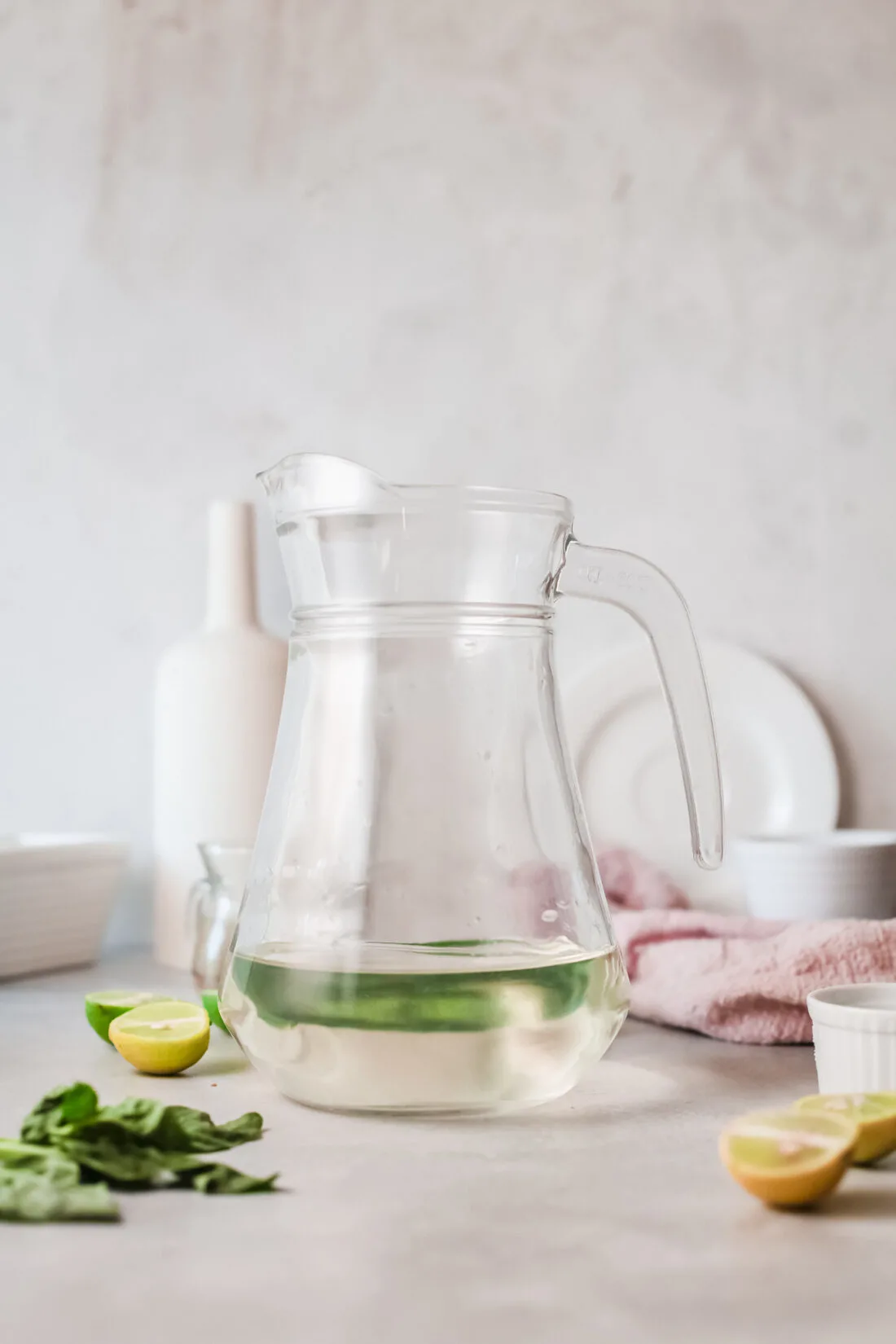 Enjoy this refreshing Sparkling Watermelon Juice on a hot summer day. Made with fresh ingredients, including watermelon and basil leaves, It's the perfect summer drink.