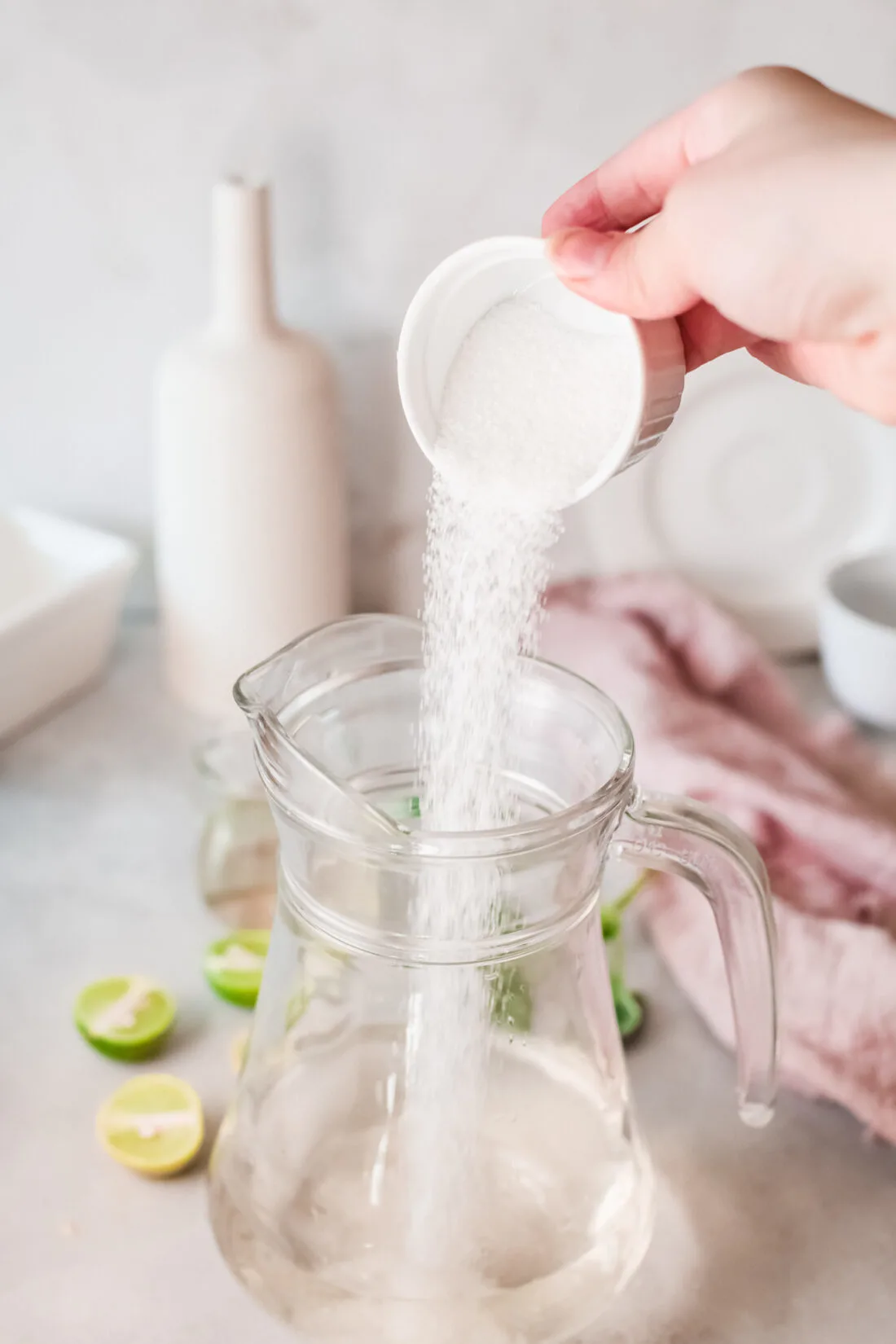 Enjoy this refreshing Sparkling Watermelon Juice on a hot summer day. Made with fresh ingredients, including watermelon and basil leaves, It's the perfect summer drink.