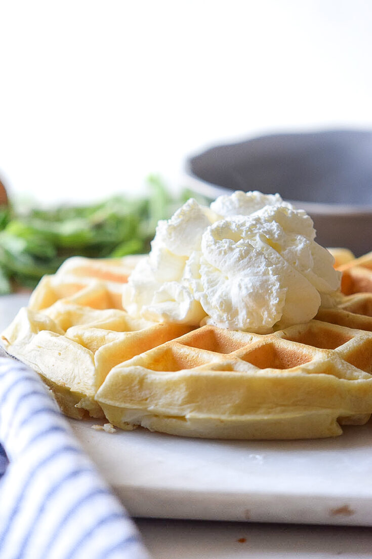 Cream Cheese Waffles Life With Jay Simms