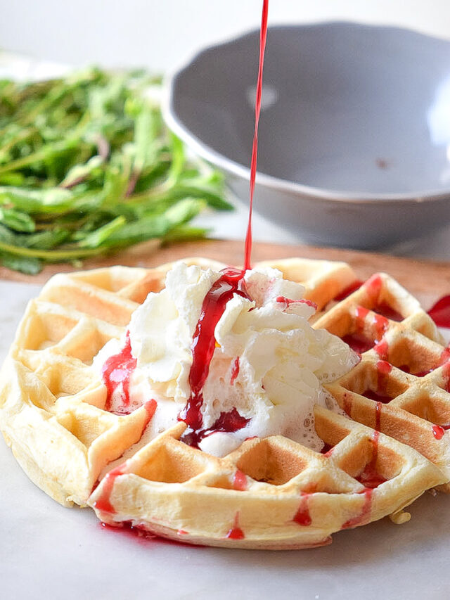 Easy Homemade Waffles