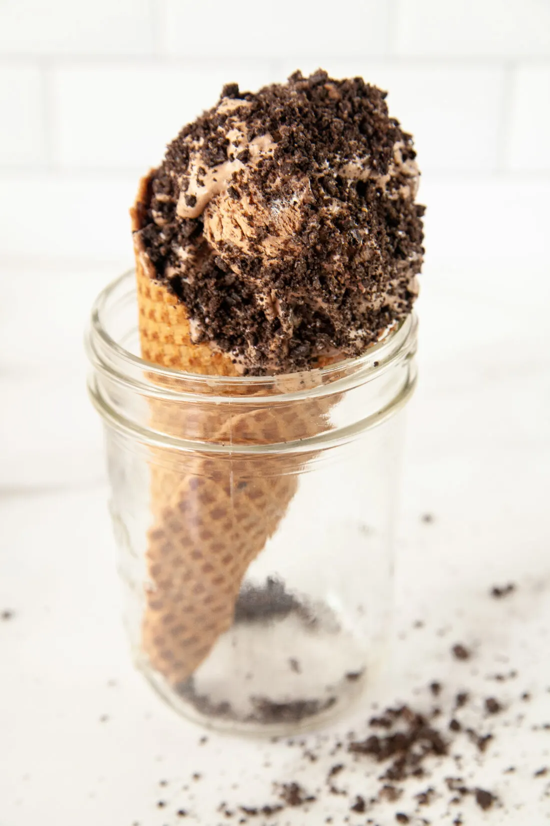These Homemade Waffle Cones are quick and easy to make. Learn how to make waffle cones using a waffle iron, it's a simple recipe that you can top and fill with your favorite ice cream.