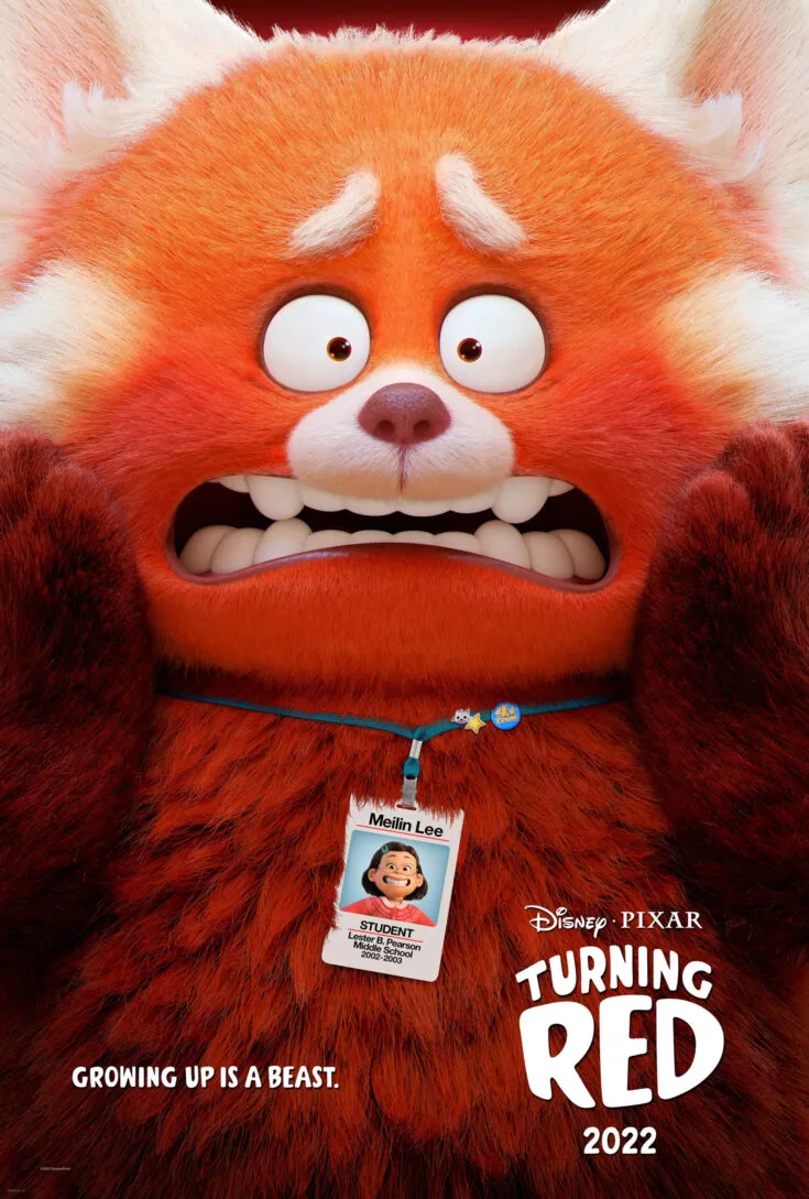 Growing up is a beast. Check out the new trailer for the upcoming all-new original feature film Turning Red from Pixar Animation Studios&rsquo; director Domee Shi. Be the first to see the new movie posters and official trailer for Disney and Pixar's Turning Red