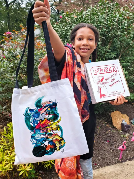 Hot and fresh out of the oven, the TMNT x Lily Stock Collection is now available on Amazon! Take a look at the winning design made by Lily Stock, for the Teenage Mutant Ninja Turtles Global Design Competition. 