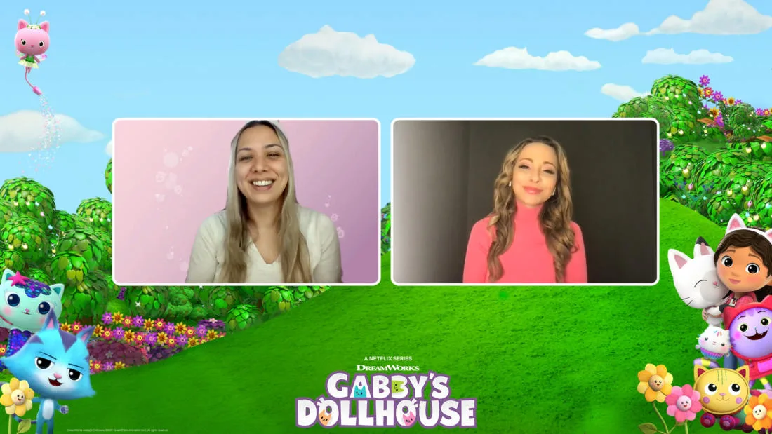Watch my exclusive Interview with Tara Strong the voice behind the characters, 'Mommy Box' and 'Fairy Kitty'. During the interview she shares some fun facts about herself and what to expect in Season 3 of DreamWorks Gabby's Dollhouse, streaming now on Netflix.
