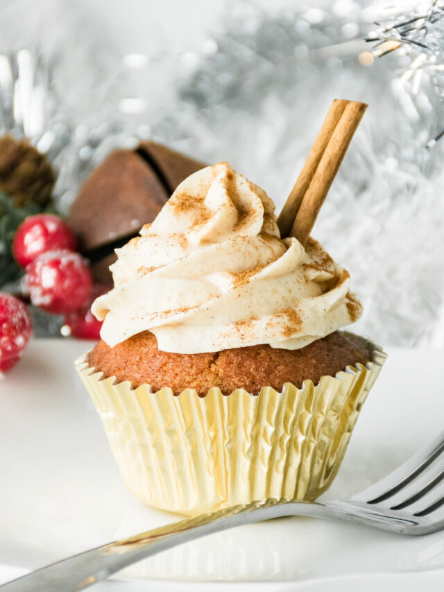Eggnog Cupcakes