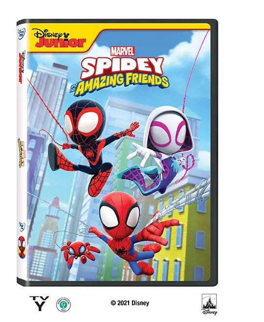 Join Marvel's Spidey and his Amazing Friends on their epic adventures! Now On Disney DVD Featuring 11 Action-Packed Bonus Shorts.