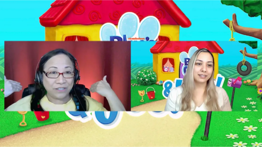 Watch my exclusive Interview with Carolyn Fe (Lola), the newest addition to the Blue's Clues & You! family. Learn more about what to expect in Blue&rsquo;s Clues & You! Blue&rsquo;s Big Baking Show, Now Available on DVD!