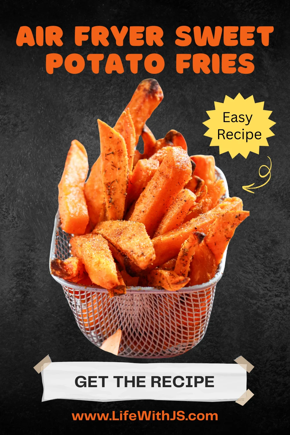These air fryer sweet potato fries are crispy, tender, and full of flavor. It's the perfect healthy fry recipe for busy weeknights or afterschool snacks. With just a few ingredients, they’re ready in minutes for guilt-free fry cravings.
